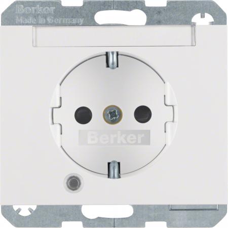 Berker 41107009 Steckdose SCHUKO LED BSF erh BS K.1 pw