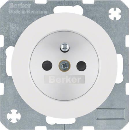 Berker 6768762089 Steckdose m SK-Stift erh. BS R.1/R.3 pw