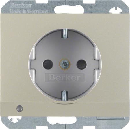 Berker 41097004 Steckdose SCHUKO m LED-OL K.5 Es