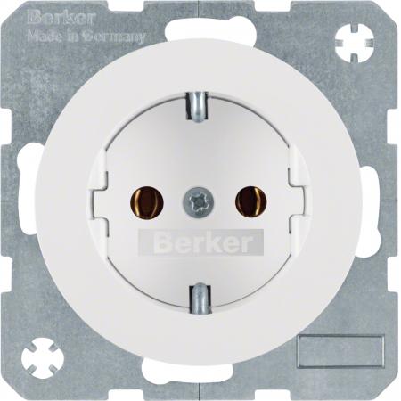 Berker 41432089 Steckdose SCHUKO R.1/R.3 polarweiß glän