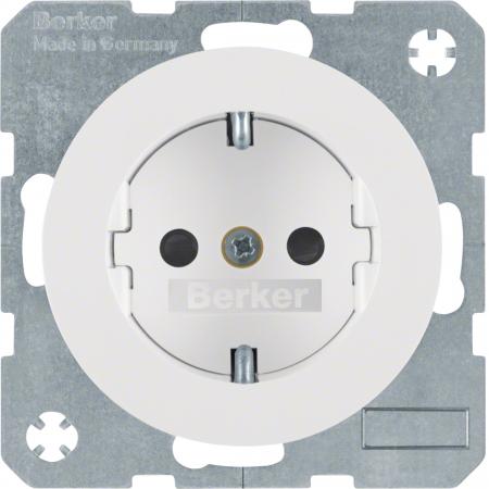 Berker 47232089 SCHUKO Steckdose 1fach mit erhöhtem Berührungsschutz R.1/R.3 pol