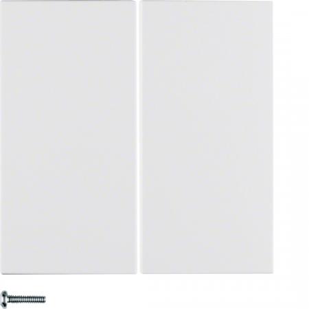 Berker 85142188 Taste 2fach S.1/B.3/B.7 polarweiß matt