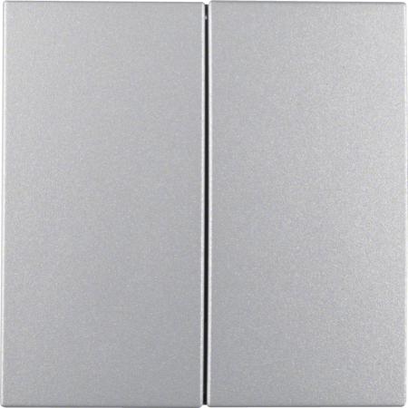 Berker 85142183 Taste 2fach S.1/B.3/B.7 alu matt