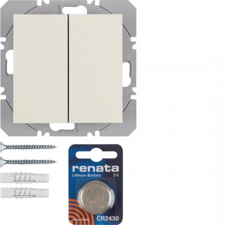 Berker 85656282 KNX-Funk Wa.se 2f fl ql S.1 weiß