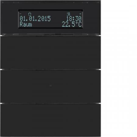 Berker 75663592 Tastsensor 3f m Te.reg Disp B.IQ Glas sw