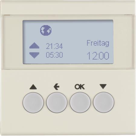 Berker 85741182 Jalousie-Schaltuhr S.1/B.x weiß glänzend