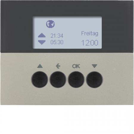 Berker 85741173 Jalousie-Schaltuhr K.5 edelstahl lack