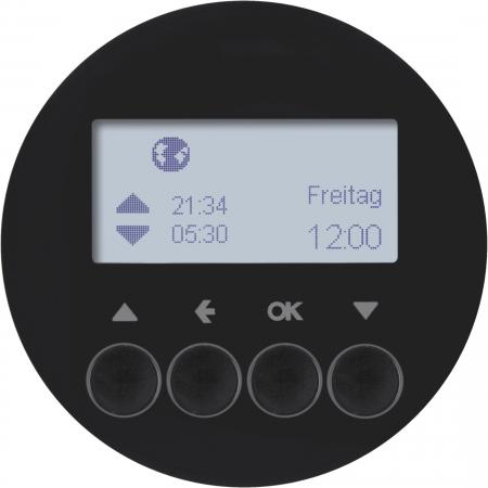 Berker 85741131 Jalousie-Schaltuhr R.1/R.3 schwarz