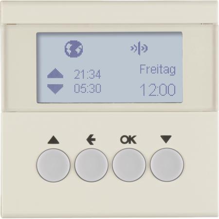 Berker 85745182 KNX-Funk Jalou-Uhr quickl S.1 weiß