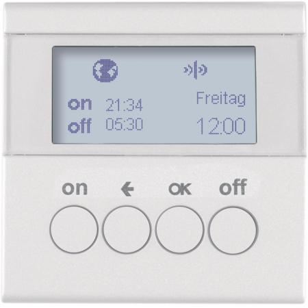 Berker 85745289 KNX-Funk Zeitsch.uhr quickl S1/B3/7 pw