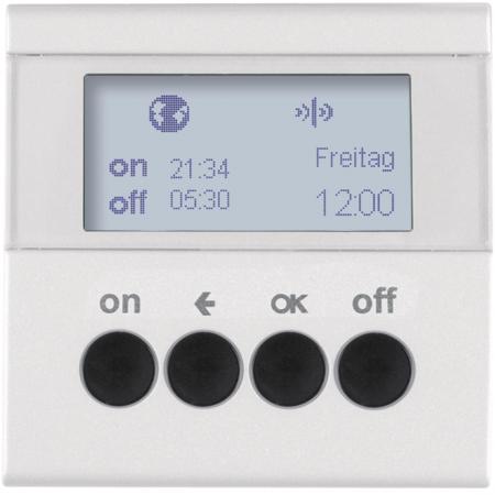 Berker 85745288 KNX-Funk Zeitsch.uhr quickl S1/B3/7 pw