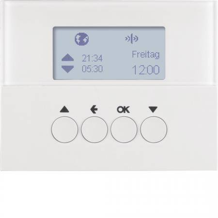 Berker 85745179 KNX-Funk Jalou-Uhr quickl K.1 pw