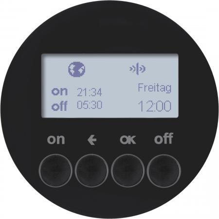 Berker 85745231 KNX-Funk Zeitsch.uhr quickl R.1/R.3 sw