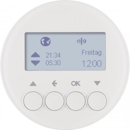 Berker 85745139 KNX-Funk Jalou-Uhr quickl R.1/R.3 pw
