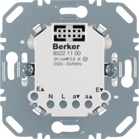 Berker 85221100 Einsatz Komfort für Rollladen-/Jalousie Taste, Rollladen-/Jalous
