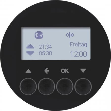 Berker 85745131 KNX-Funk Jalou-Uhr quickl R.1/R.3 sw