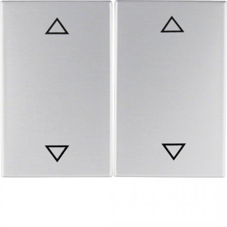 Berker 14357203 Wippen m Aufdruck Pfeile K.5 Alu