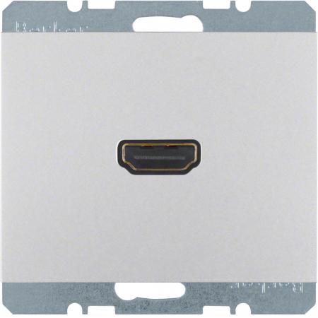 Berker 3315437003 HDMI Steckdose m 90° Stcka. K.5 Alu