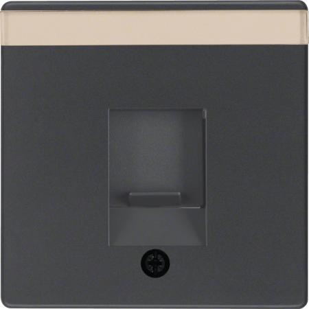 Berker 11706086 Zentralstück m Staubs u BF Q.x anthrazit