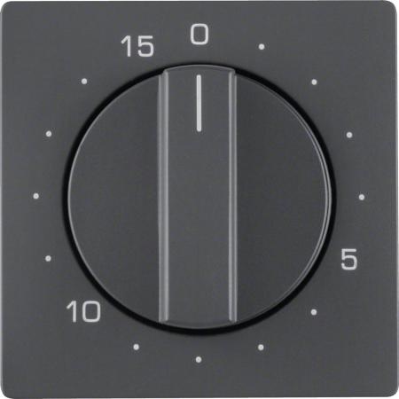 Berker 16326086 Zentralstück m Knopf f me ZSU Q.x anth
