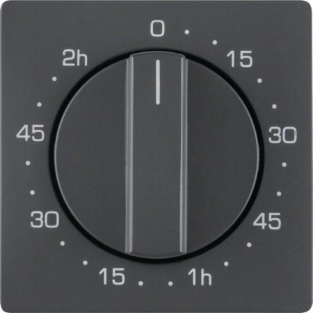 Berker 16336086 Zentralstück m Knopf f me ZSU Q.x anthr