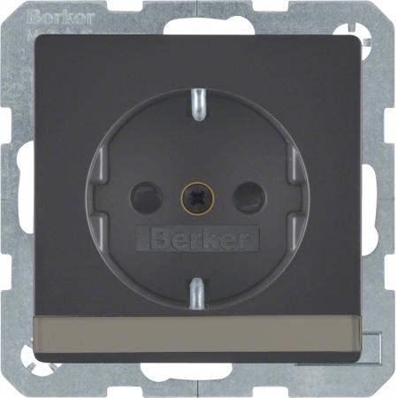 Berker 47496086 Steckdose SCHUKO m BF erh BS Q.x ant