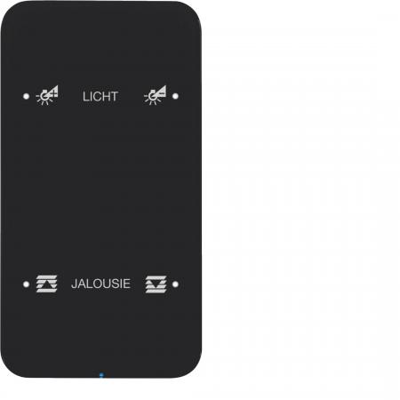 Berker 75142165 Touch-Sensor 2f Komf R.1 Glas konfig. sw