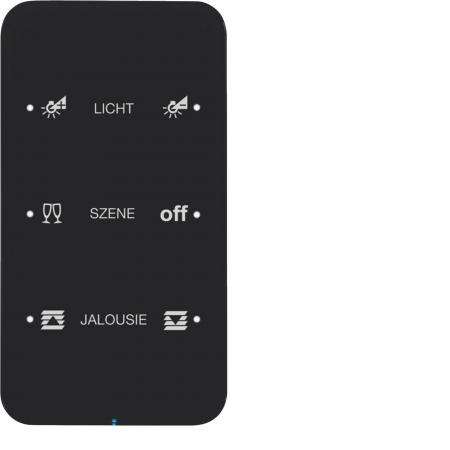 Berker 75143165 Touch-Sensor 3f Komf R.1 Glas konfig. sw