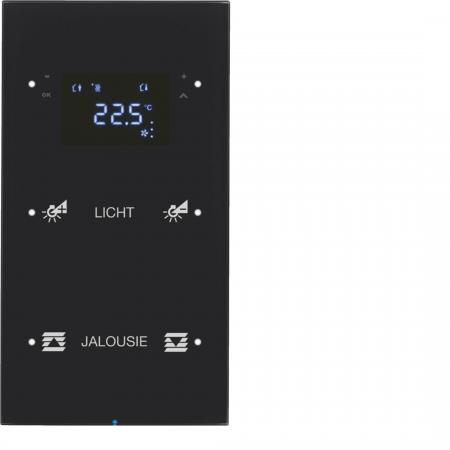 Berker 75642155 Touchsensor 2f m Te.reg R.3 Glas konf sw