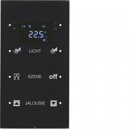 Berker 75643155 Touchsensor 3f m Te.reg R.3 Glas konf sw