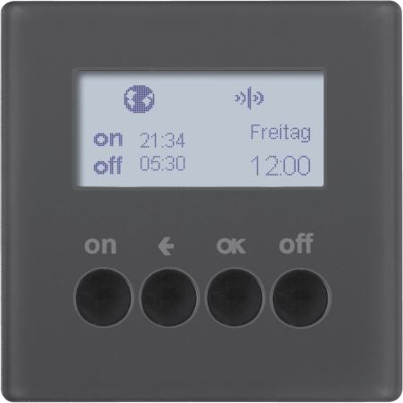 Berker 85745226 KNX-Funk Zeitsch.uhr quickl Q.x anth