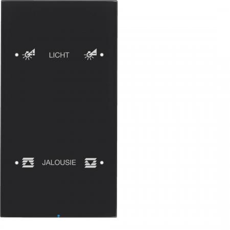Berker 75142155 Touch-Sensor 2f Komf R.3 Glas konfig. sw