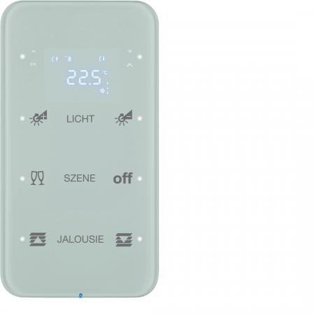 Berker 75643160 Touchsensor 3f m Te.reg R.1 Glas konf pw
