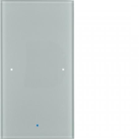 Berker 75141034 Glas-Sensor 1fach Komfort TS Sensor alu