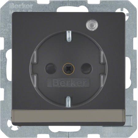 Berker 41106086 Steckdose SCHUKO LED BSF erh BS Q.x an