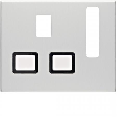 Berker 3313077013 Zentralstück British-Standard 13A K5 Alu