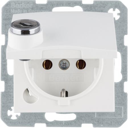 Berker 47631909 Steckd. SCHUKO STKL KD SLß S.1/B.x pw ma
