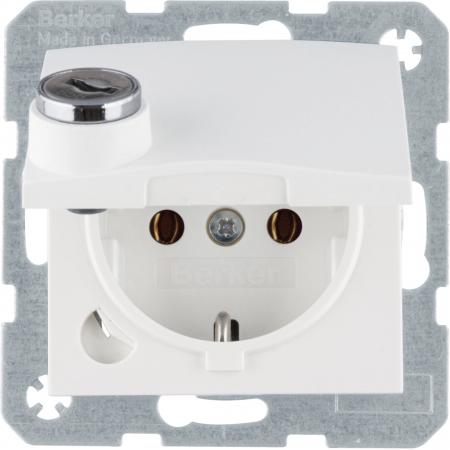Berker 41631909 Steckd. SCHUKO SLK KD SLß S.1/B.x pw ma