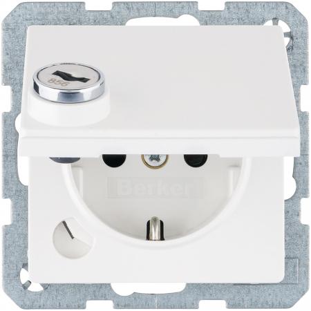 Berker 41636089 Steckdose SCHUKO m SLK KD SLß Q.1 pw ma