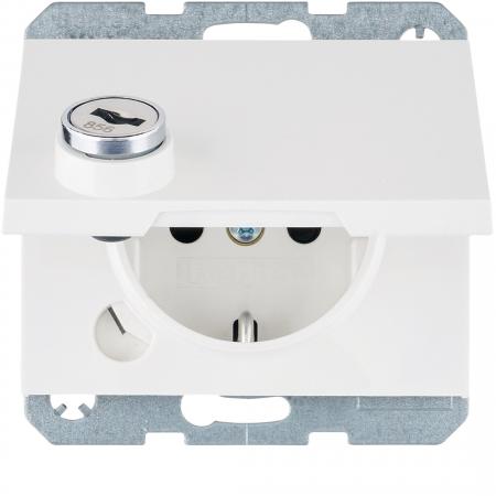 Berker 41637009 Steckdose SCHUKO  m SLK KD SLß K.1 pw gl