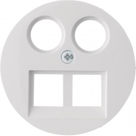 Berker 14452089 Zentralstück für 2f UAE TV FM Hw R.x pw
