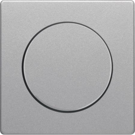 Berker 11376084 Zentralstück m Knopf f D-Dimm Q.x alu