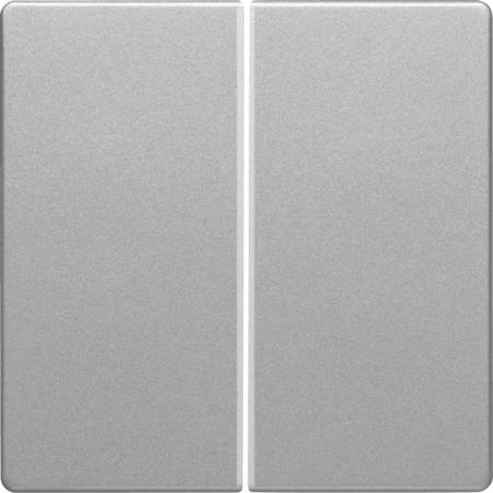Berker 85142124 Taste 2fach Q.x alu samt lackiert