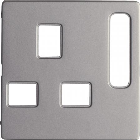 Berker 3313076084 Zentralstück British-Standard Q.x Alu