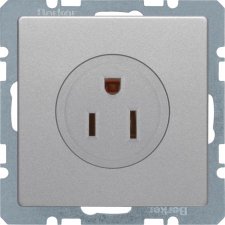 Berker 41666084 Steckdose SK NEMA 5-15 R Q.x alu
