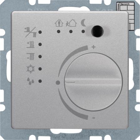 Berker 75441124 Raumtemperaturregler m Ta-Sst IB Q.x Alu
