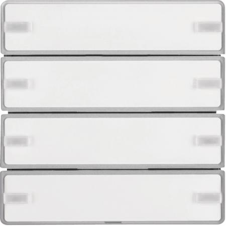 Berker 80144321 KNX Tastsens. 4f. UP, KNX-Q.x, alu