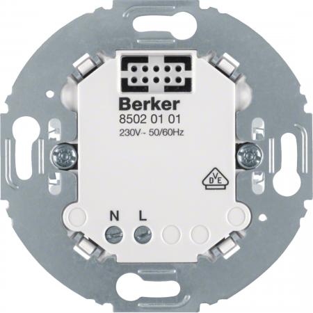 Berker 85020101 Netz-Einsatz f. KNX-Funk Aufs. Tragr.Rnd