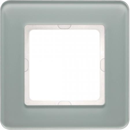 Berker 10116079 Rahmen 1fach Q7 Glas pw