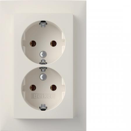 Berker 47741909 D-Steckdose SCHUKO m ADP S.1 pw ma